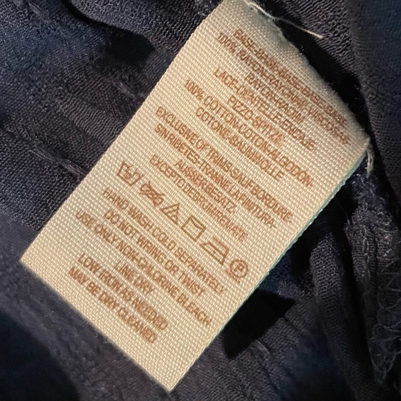 Free People Long Sleeve Button Down Crochet Blouse 100% Soft Rayon - Picture 4 of 12